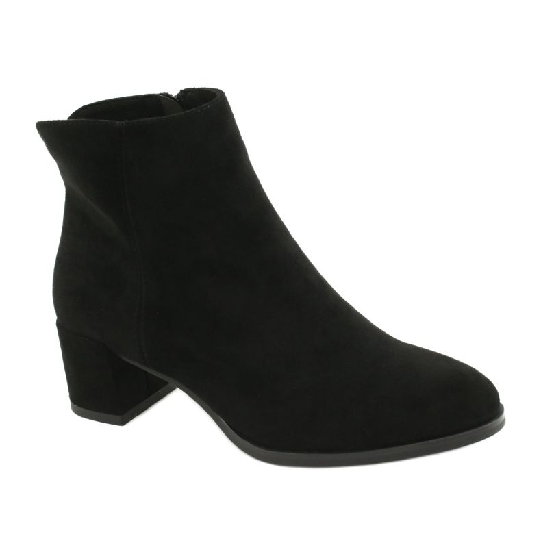 Botas de camurça pretas Sergio Leone BT528 preto