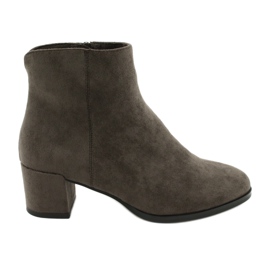 Botas de camurça Coffe Sergio Leone BT528 marrom cinza