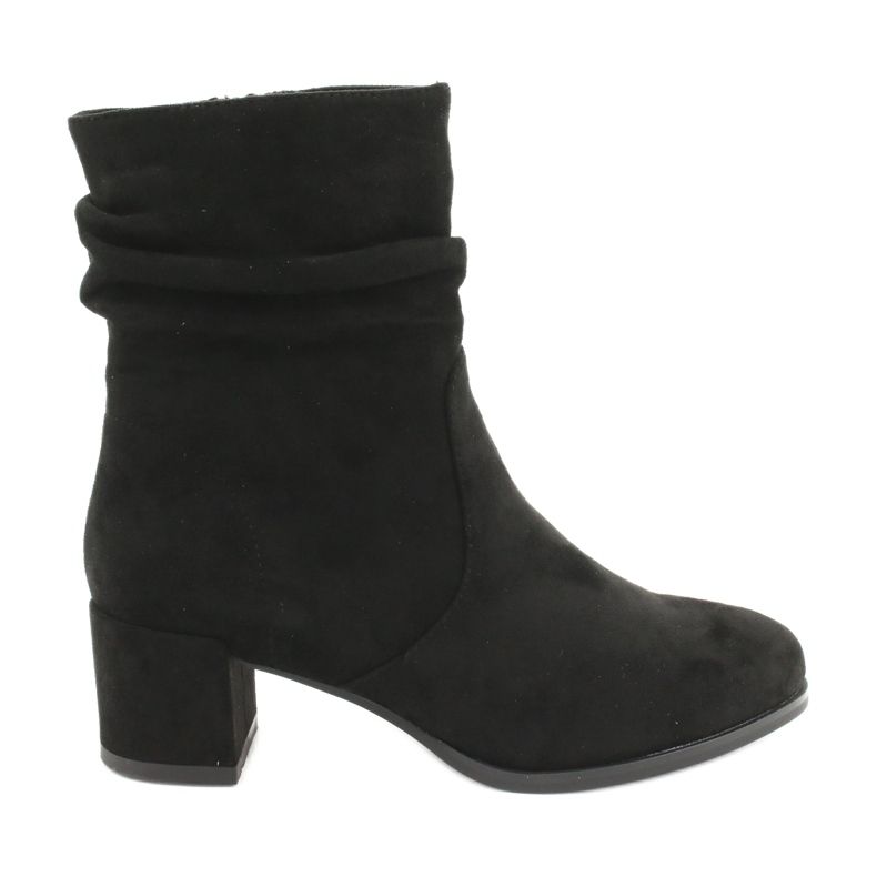 Botas de camurça pretas Sergio Leone BT155 preto