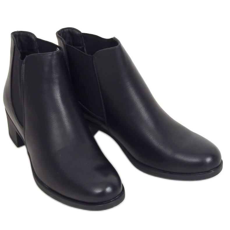 Botas pretas Chelsea para mulheres 8B875 pretas preto