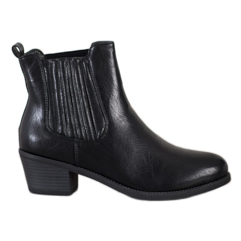 Ideal Shoes Botas clássicas preto