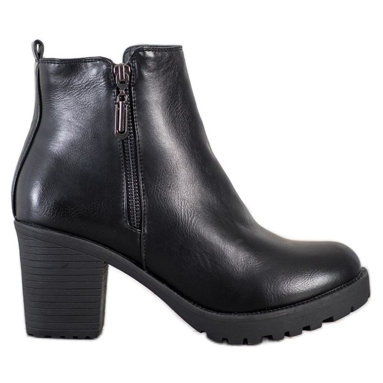 Small Swan Botas quentes femininas preto Small Swan Botas quentes femininas preto