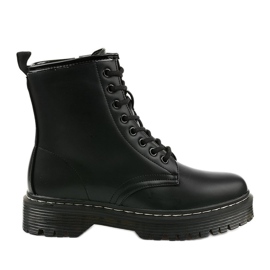 Botas pretas de Dalry preto