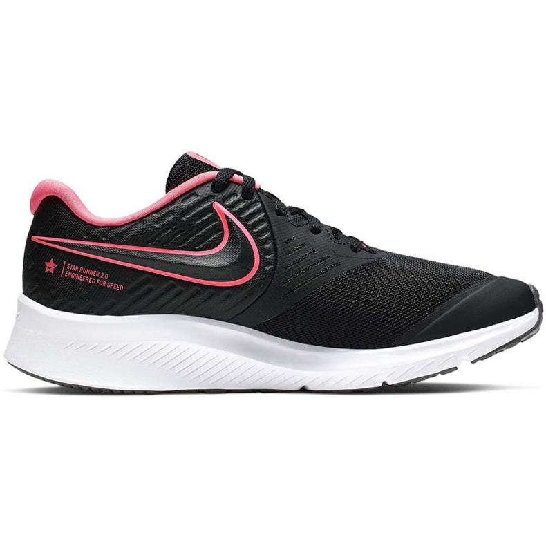 Tênis Nike Star Runner 2 Jr AQ3542 002 preto rosa