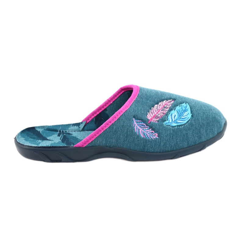Sapatos femininos coloridos Befado 235D166 multicolorido azul rosa