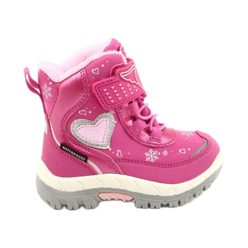 Botas softshell American Club com membrana rosa HL48 / 20 prata Botas softshell American Club com membrana rosa HL48 / 20 prata