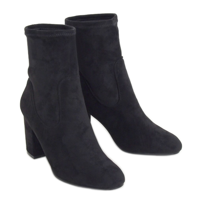 Preto salto alto 7675-GA Preto