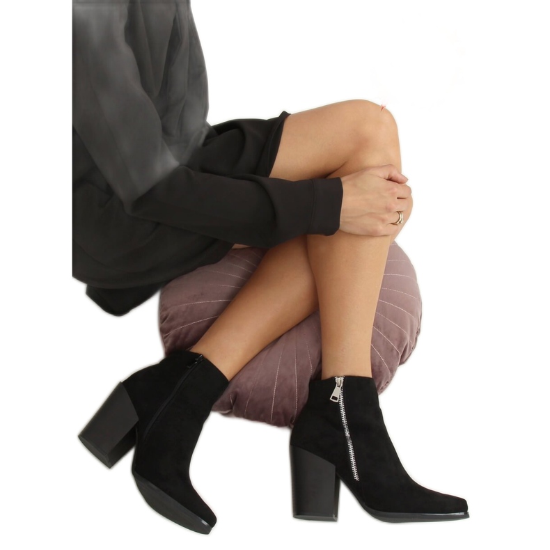 Botas pretas de salto largo TX-1873 pretas preto Botas pretas de salto largo TX-1873 pretas preto