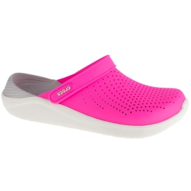 Crocs LiteRide Clog 204592-6QV preto rosa Crocs LiteRide Clog 204592-6QV preto rosa