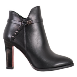 Goodin Botas com solado vermelho preto