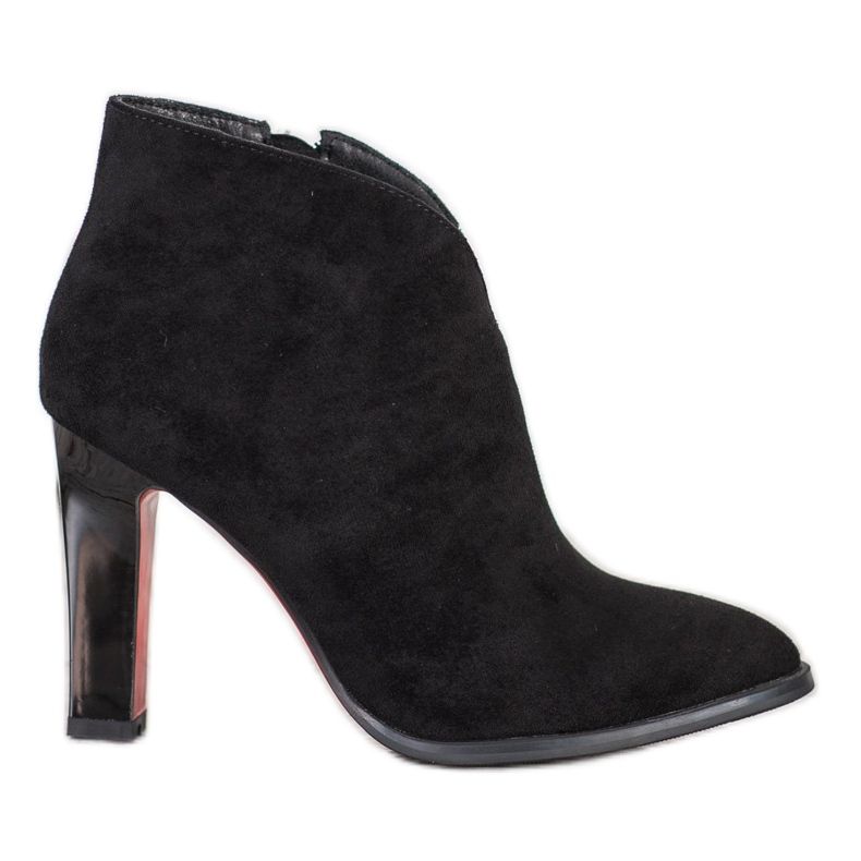Goodin Botas sexy de salto alto preto