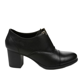 Botas pretas de cano alto no poste de sapatos Silentleaf preto