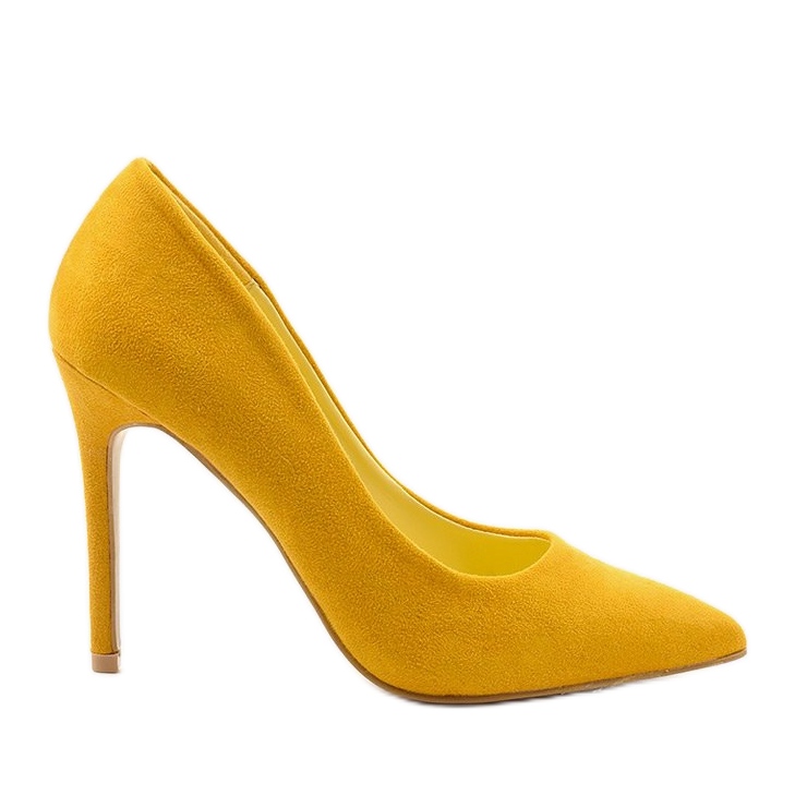 Salto de camurça Hyirnar clássico amarelo