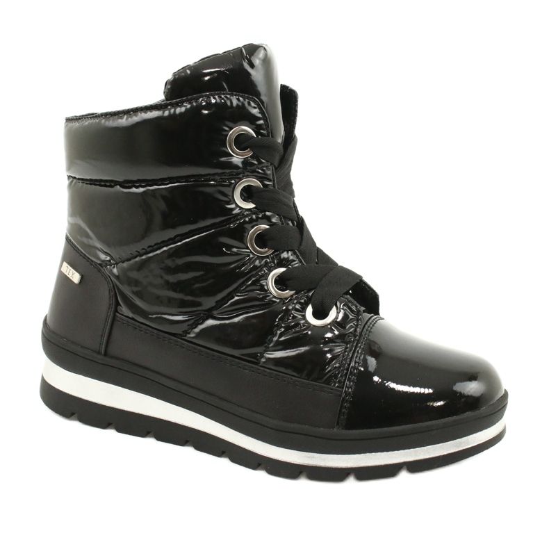 Botas de neve pretas, membrana Caprice 26212-25 019 preto