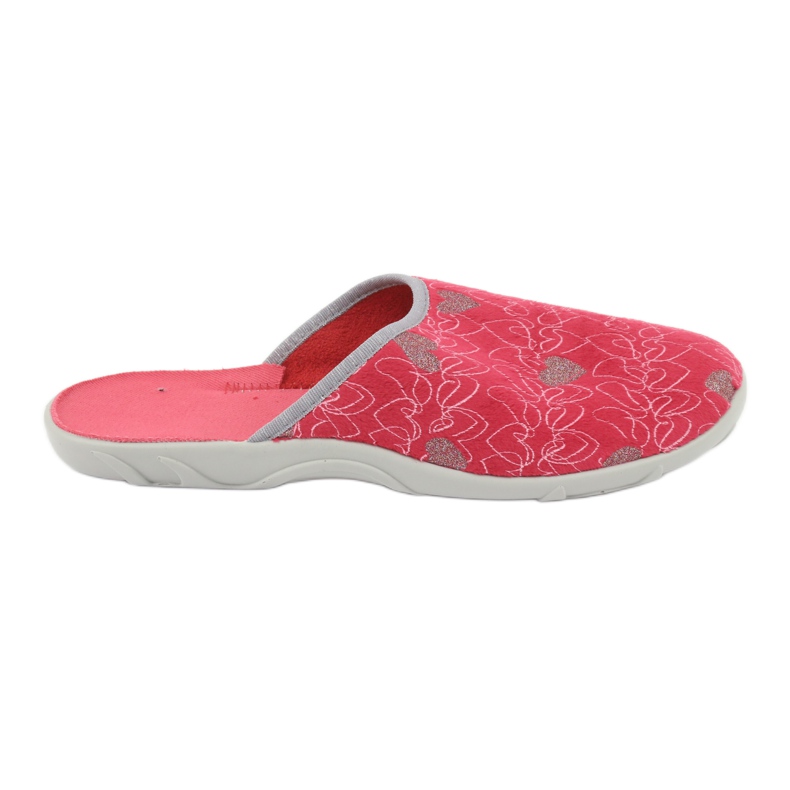 Sapatos femininos Befado 235D160 vermelho