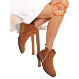 Botas femininas Camel 168-287 Camel marrom