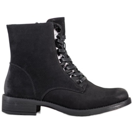 Sergio Leone Botas femininas confortáveis preto Sergio Leone Botas femininas confortáveis preto