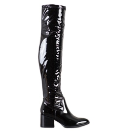 Seastar Botas de látex preto