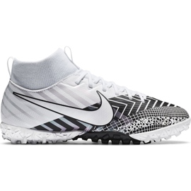 Chuteira Nike Mercurial Superfly 7 Academy Mds Tf Junior BQ5407 110 branco