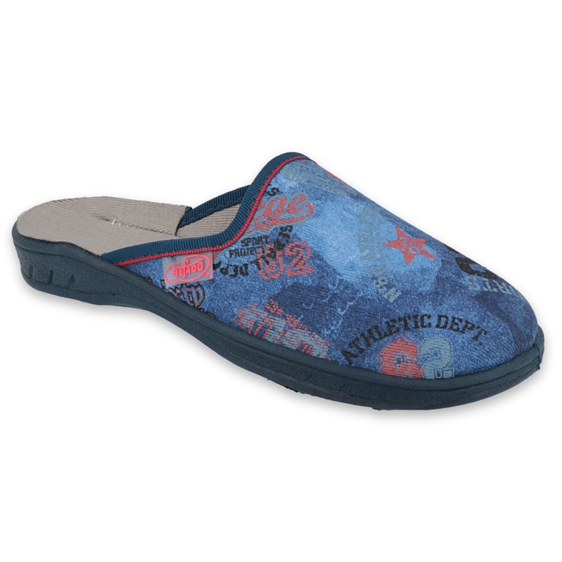 Calçados infantis coloridos Befado 707Y415 azul