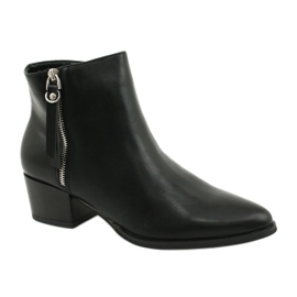 Botas de inverno no zíper Jezzi 20BT35-3028 preto Botas de inverno no zíper Jezzi 20BT35-3028 preto