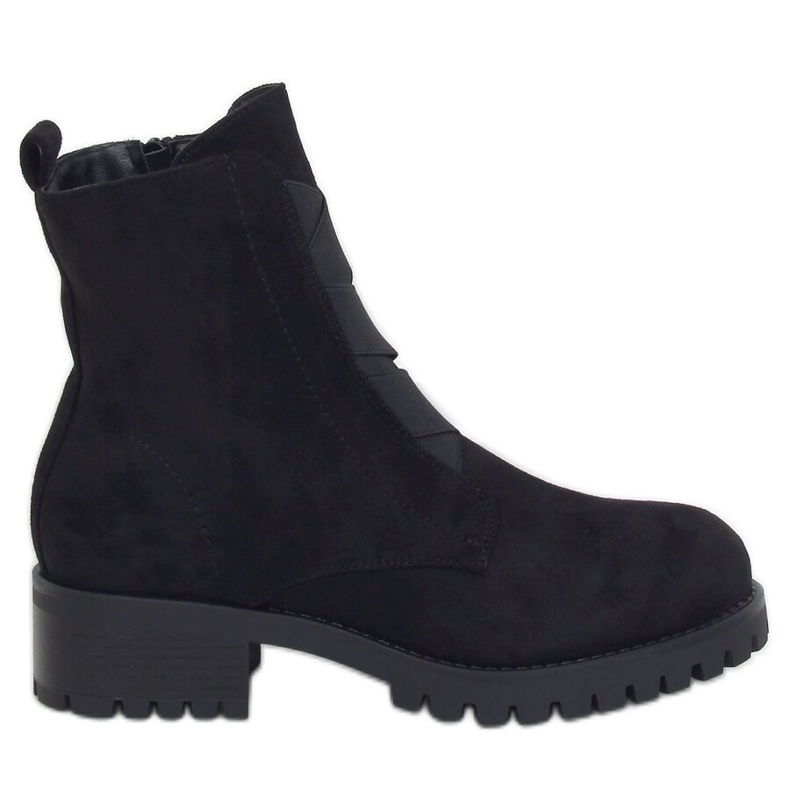 Botas pretas para mulheres pretas 0-367 pretas preto