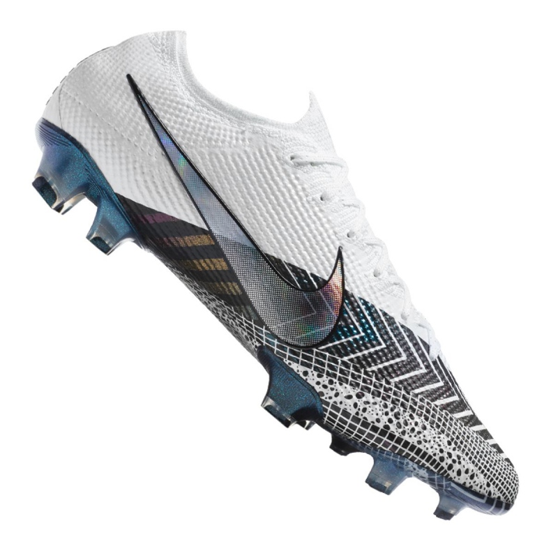 Chuteiras Nike Vapor 13 Elite Mds Fg M CJ1295-110 azul marinho, branco, cinza / prata branco