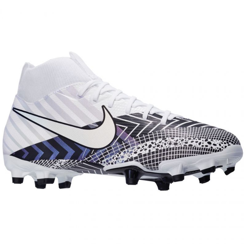 Chuteiras Nike Mercurial Superfly 7 Academy Mds FG / MG Jr BQ5409-110 multicolorido branco