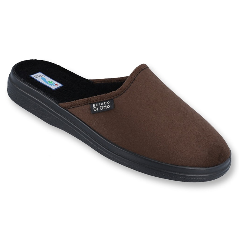 Sapatos masculinos Befado pu 132M009 castanho