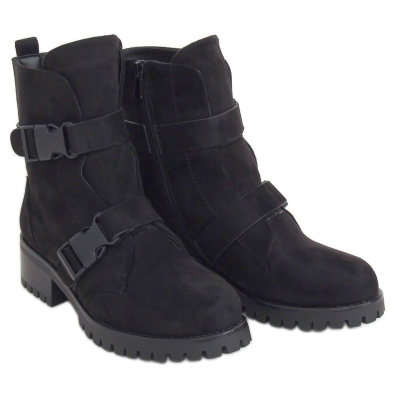 Botas militares pretas 0-358 pretas preto