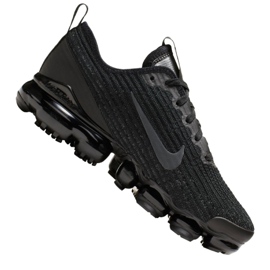 Sapato Nike Air Vapormax Flyknit 3 Jr BQ5238-001 preto cinza