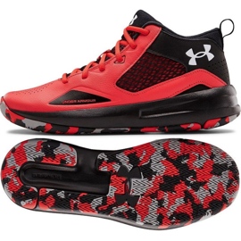 Bloqueio de Under Armour 5 M 3023949-601 multicolorido laranjas e vermelhos