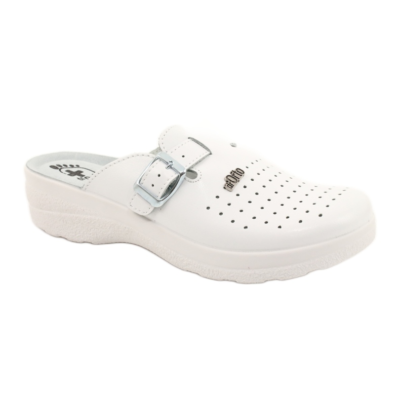 Sapatos femininos Befado ORTO 157D004 branco
