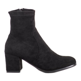 Evento Botas de salto alto preto