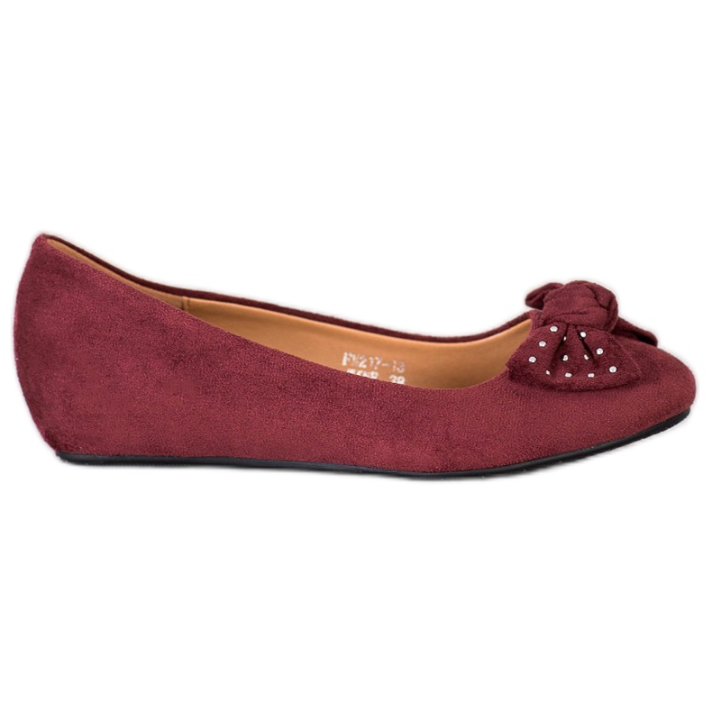 Fama Wedge Ballerina vermelho