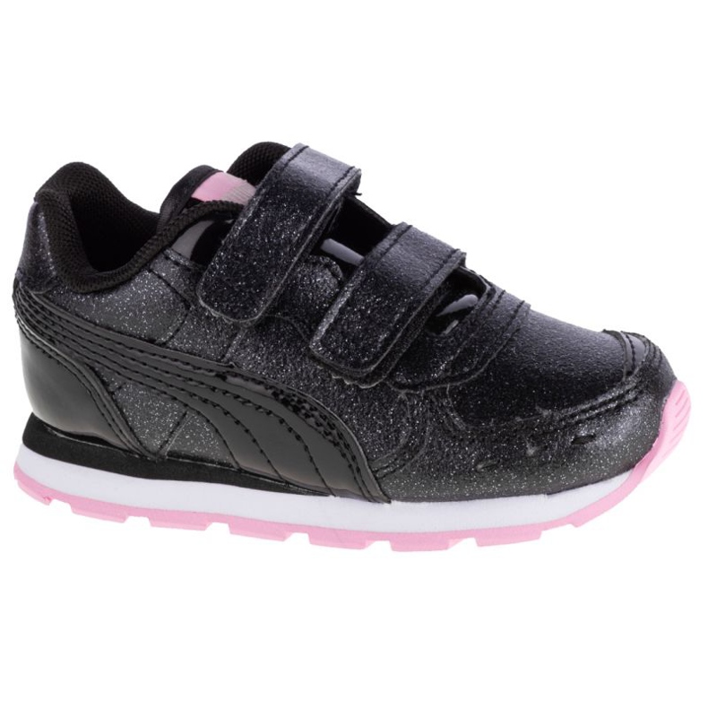 Puma Vista Glitz V Infants Jr 369721-10 preto rosa