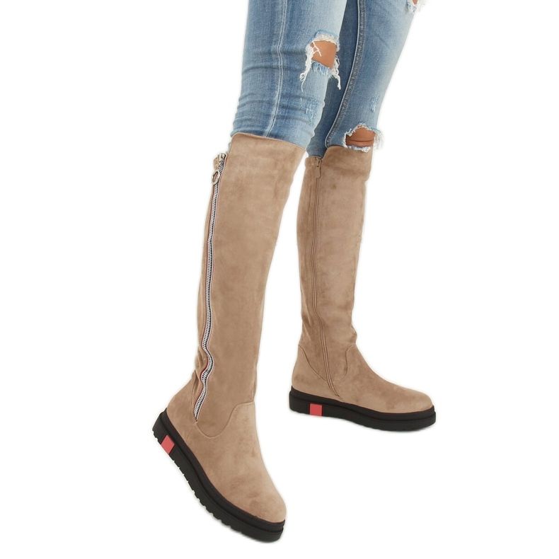 Mosqueteiros bege liso NS136P bege