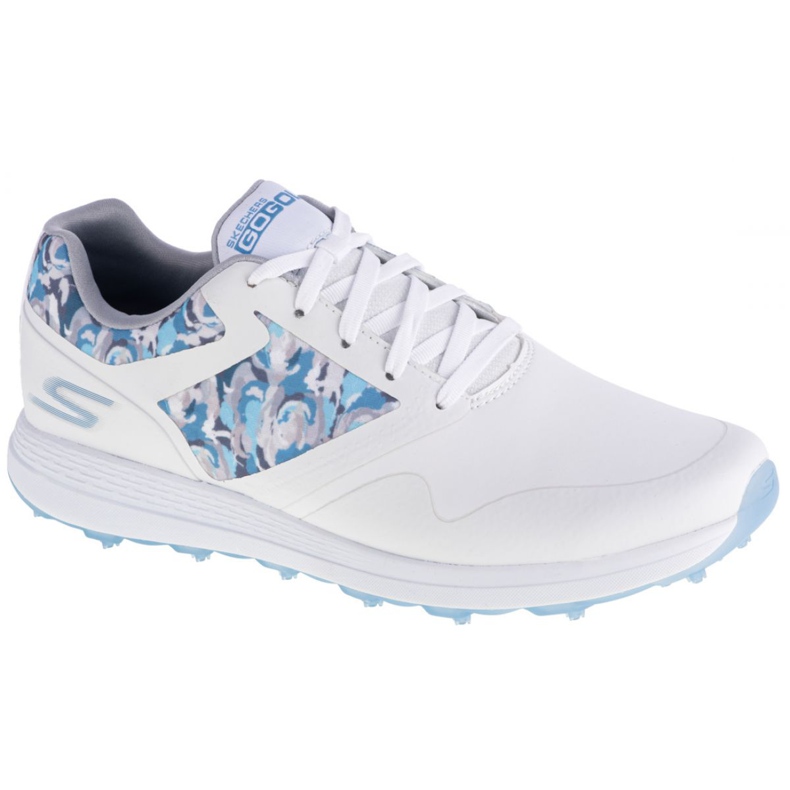 Sapatos Skechers Max-Draw W 14875-WBL branco multicolorido Sapatos Skechers Max-Draw W 14875-WBL branco multicolorido