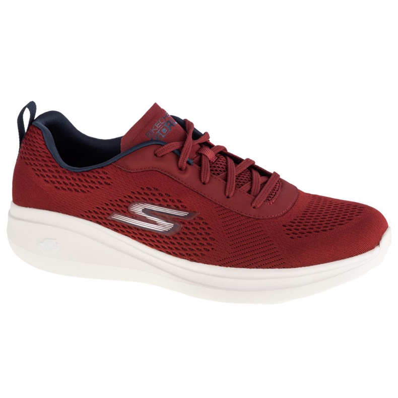 Skechers Go Run Fast-Quake M 55106-BURG vermelho Skechers Go Run Fast-Quake M 55106-BURG vermelho