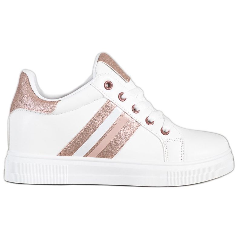 SHELOVET Calçados esportivos em cunha branco