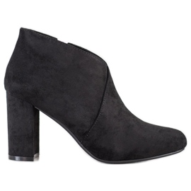 Botas curtas de Sergio Leone preto Botas curtas de Sergio Leone preto