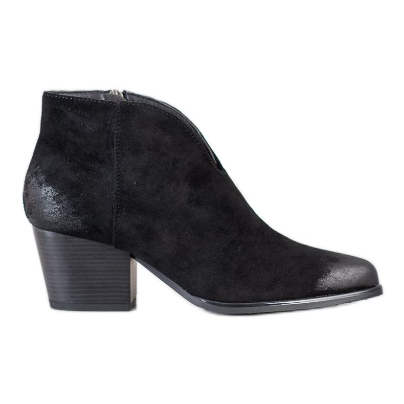 Botas VINCEZA curtas preto