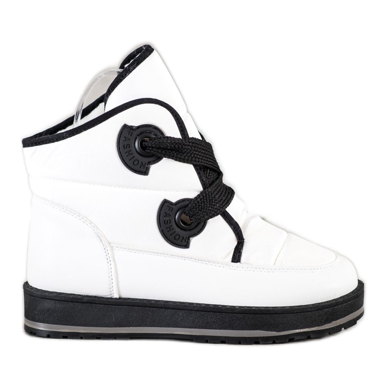 SHELOVET Botas de neve elegantes branco