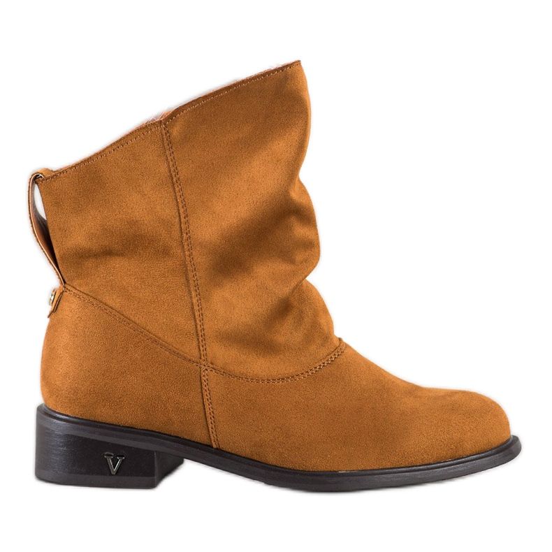 Gogo Botas com cano largo castanho