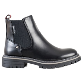 J. Star Sapatinhos Com Zíper preto