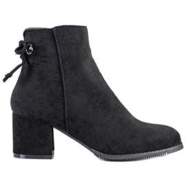 J. Star Botas com amarração preto