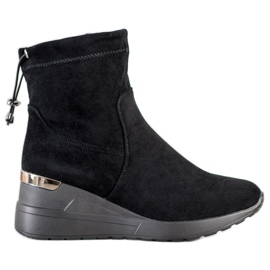 Camo Botas de camurça preto Camo Botas de camurça preto