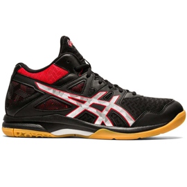 Tênis Asics Gel-Task Mt 2 preto-vermelho 1071A036 004 masculino para voleibol