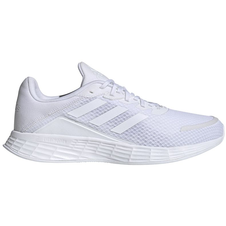 Tênis de corrida masculino branco Adidas Duramo Sl FW7391