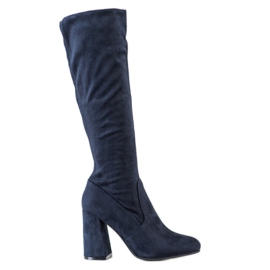 Sweet Shoes Botas elegantes azul marinho azul-marinho